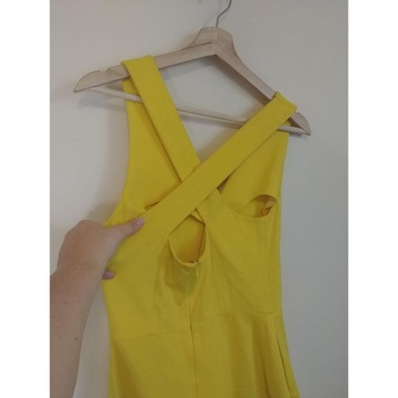 Banana Republic Ponte Cross Back Dress - Picture 7 of 10